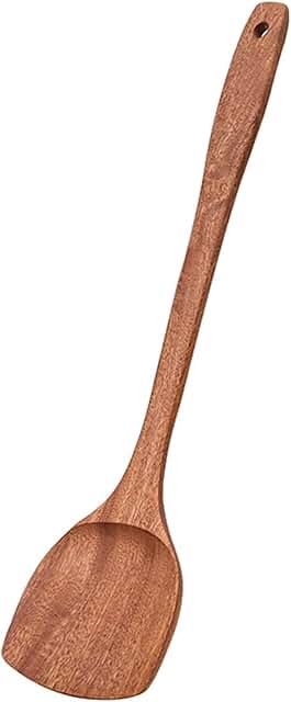 Handmade Wooden Spatula for Cooking and Kitchen