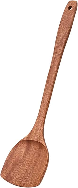 Handmade Wooden Spatula for Cooking and Kitchen
