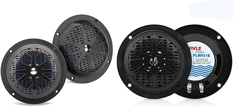 Marine Speakers Bundle with Waterproof Stereo Sound