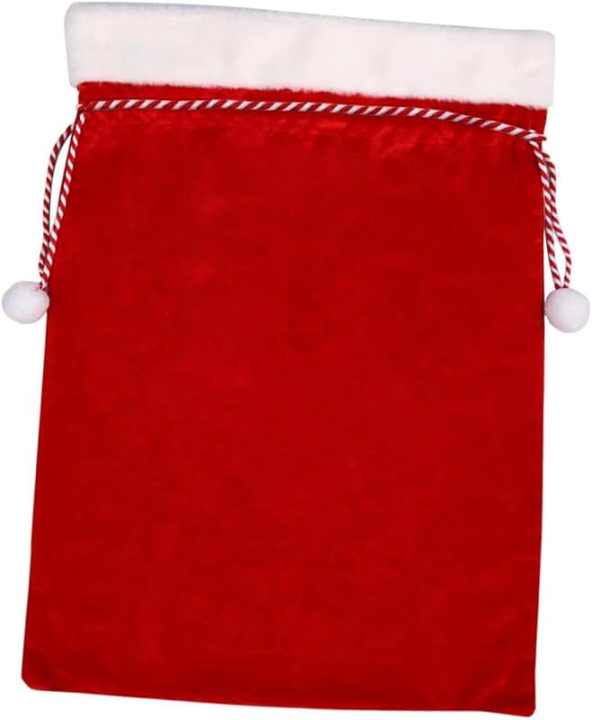 Small Christmas Gift Bag for Toys and Chocolates