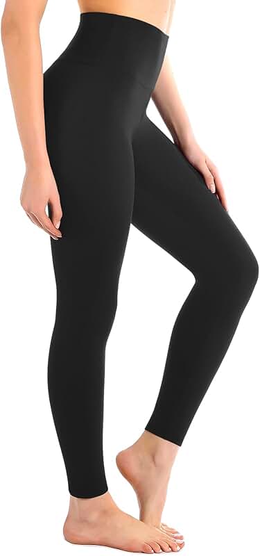 High Waisted Soft No See-Through Yoga Pants for Women