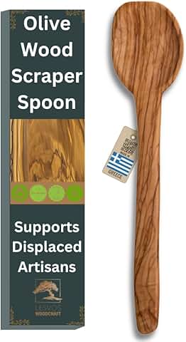 Olive Wood Serving and Cooking Spoon