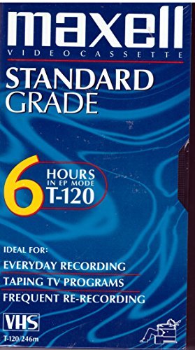 MAX214016 - Standard VHS Videocassette