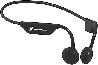 Wireless Bone Conduction Headphones with Mic and 8-Hour Playtime