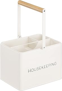 Cleaning Caddy with Handle for Bathroom and Kitchen Storage