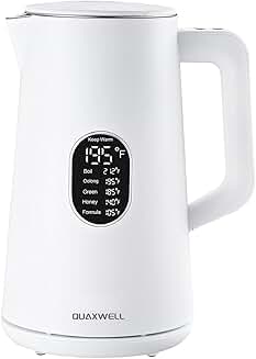 1.5L Stainless Steel Electric Kettle with Temperature Control