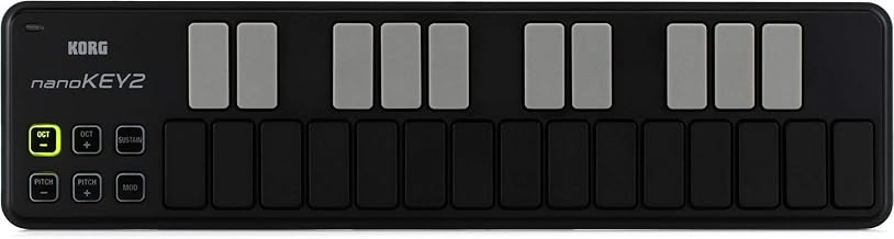 25-Key MIDI Controller in Black
