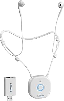 Wireless TV Headphones for Seniors, 15Hrs, 100ft Range