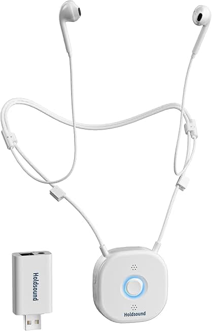Wireless TV Headphones for Seniors, 15Hrs, 100ft Range