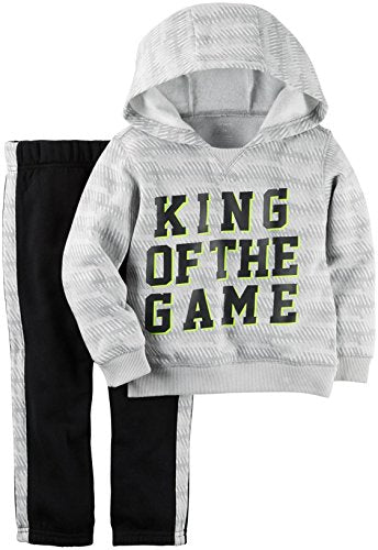 Baby Girls' 2 Pc Playwear Sets 229g304, Grey/Black, NB