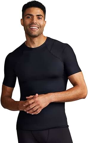 Men's Shoulder Support and Posture Corrector Shirt