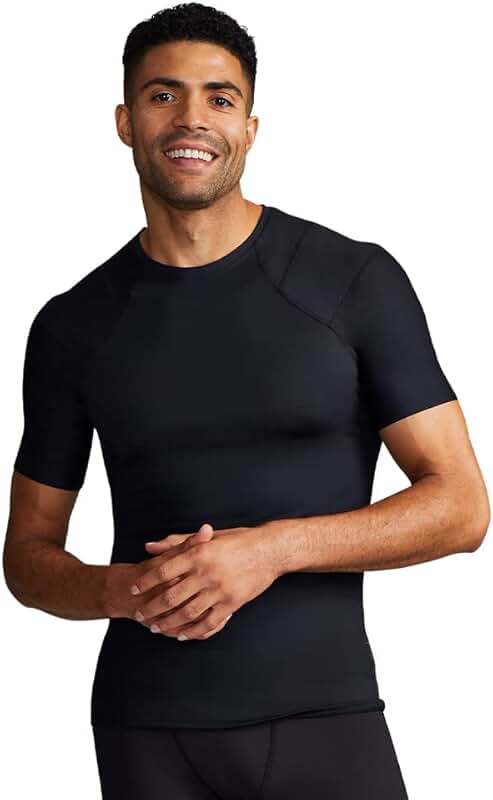 Men's Shoulder Support and Posture Corrector Shirt