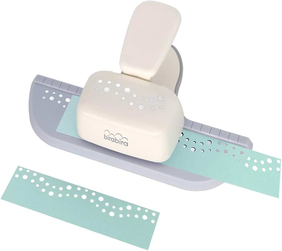Continuous Border Paper Punch for Scrapbooking and Cards
