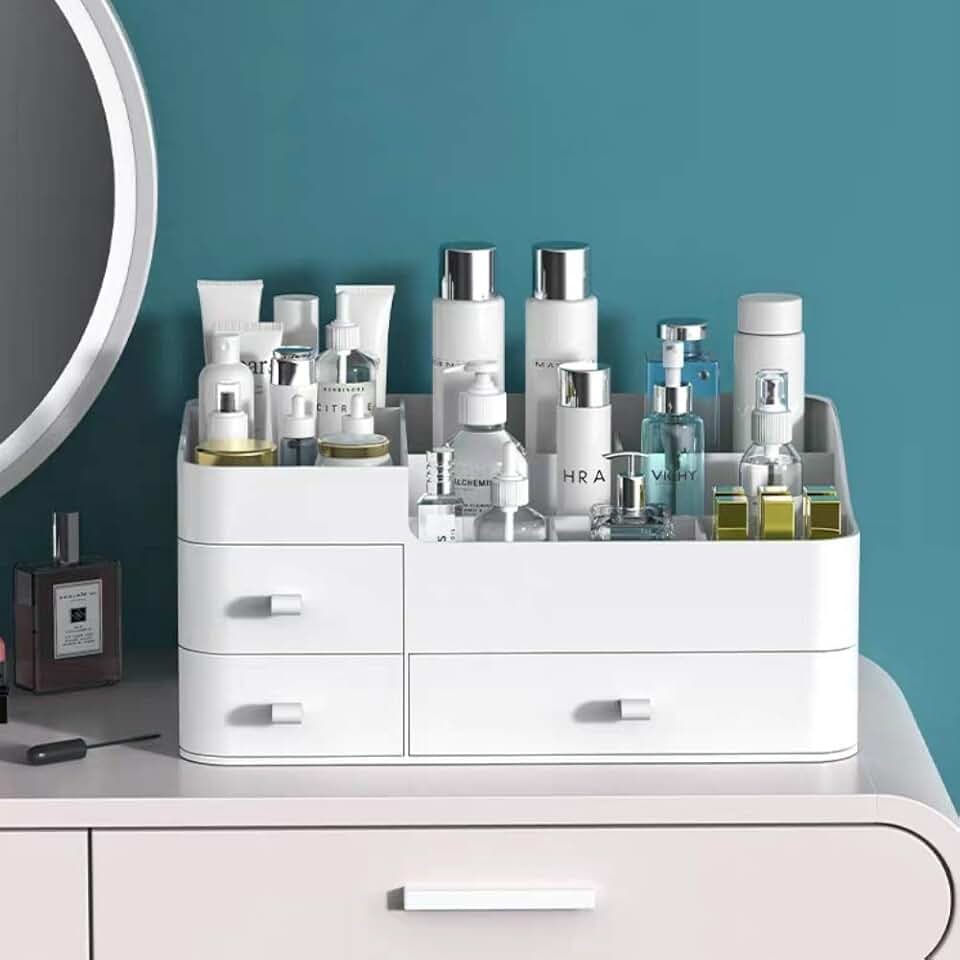 Large Makeup Organizer with Drawers for Vanity