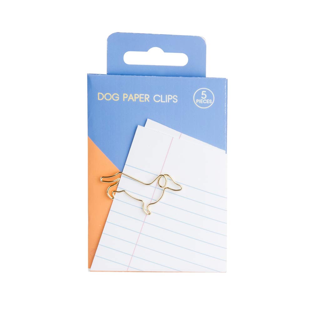 Well-designed dog paper clips