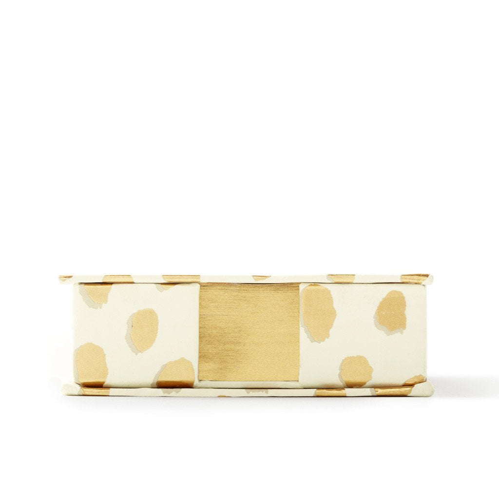 Loose note holder with pen and flamingo dot design