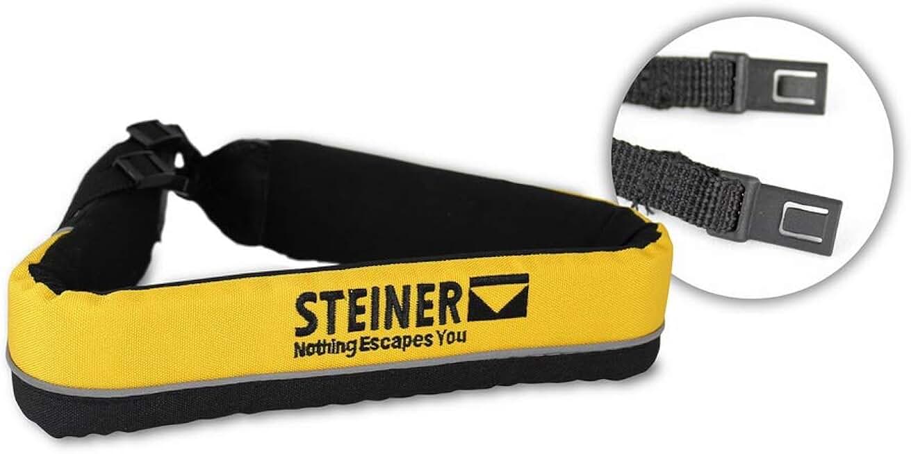 Floating strap for marine binoculars