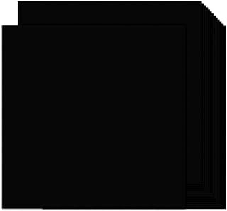 Black 12x12 Cardstock Pack, 80lb, 100 Sheets