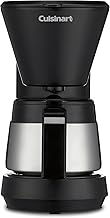 5-Cup Coffee Maker with Stainless Steel Carafe