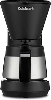 5-Cup Coffee Maker with Stainless Steel Carafe