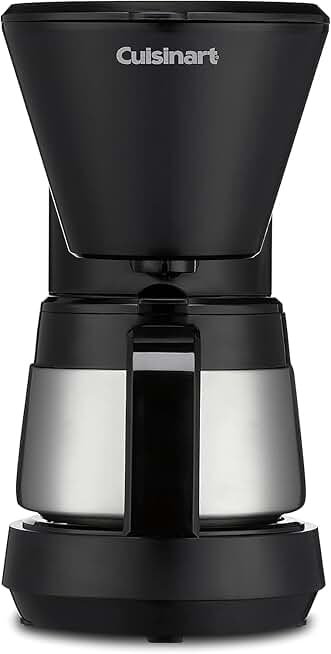 5-Cup Coffee Maker with Stainless Steel Carafe