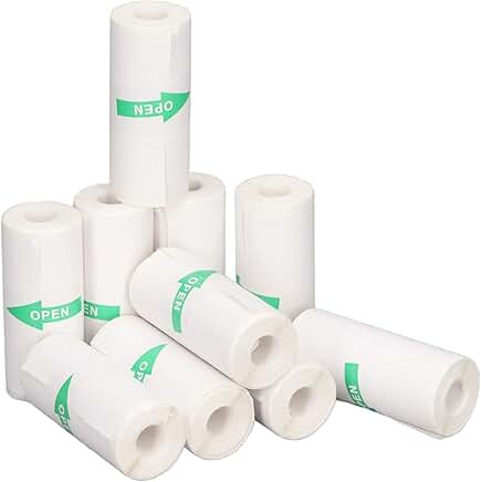 Self-adhesive thermal paper for pocket printers, 57 x 25 mm (10 sheets)