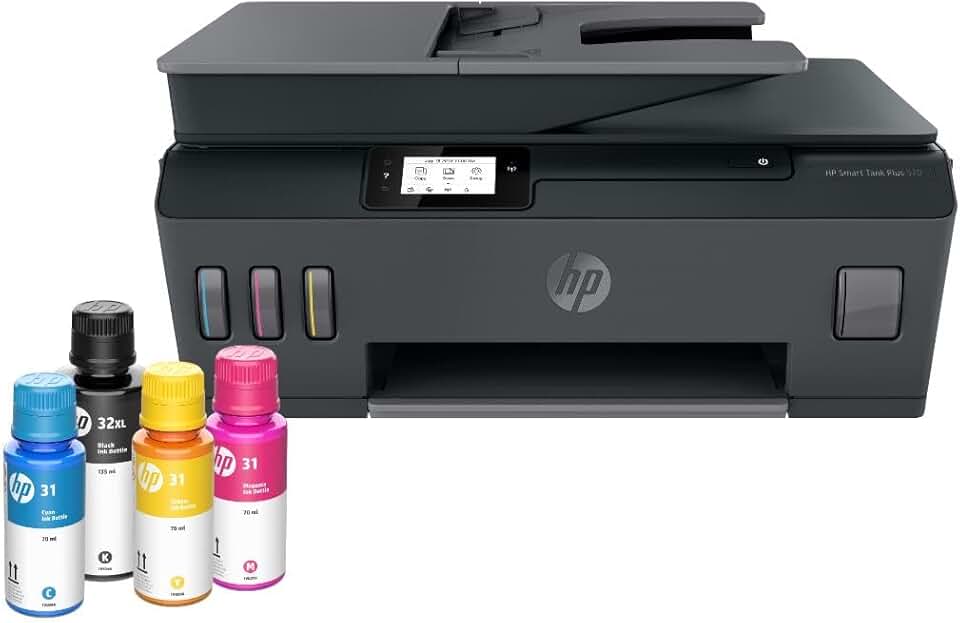 Wireless All-in-One Ink Tank Printer with 2 Years Ink