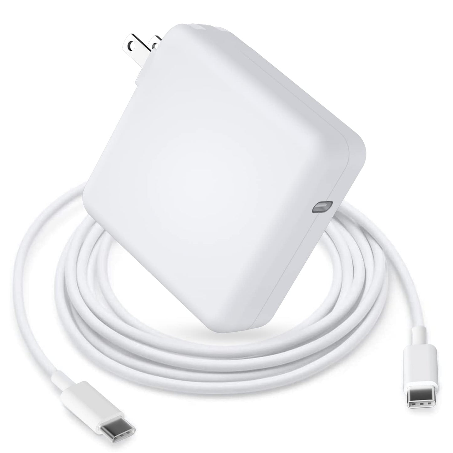 Replacement Mac Book Pro Charger, 87W USB C Power Adapter Compatible with 13/15 Inch After 2016, for Mac Book Air After 2018, Works with USB C 87W 61W 30W 29W, Include Charge Cable6.6Ft