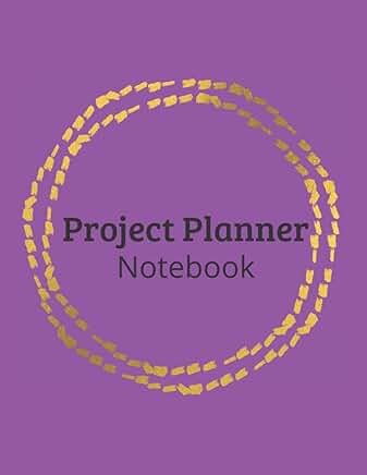 Project Planner Notebook for Tasks and Organization