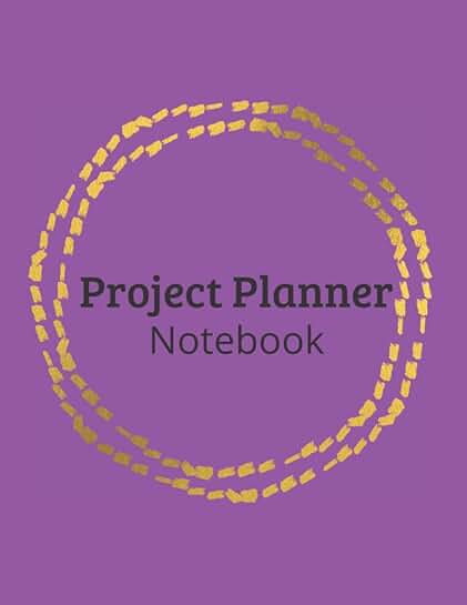 Project Planner Notebook for Tasks and Organization