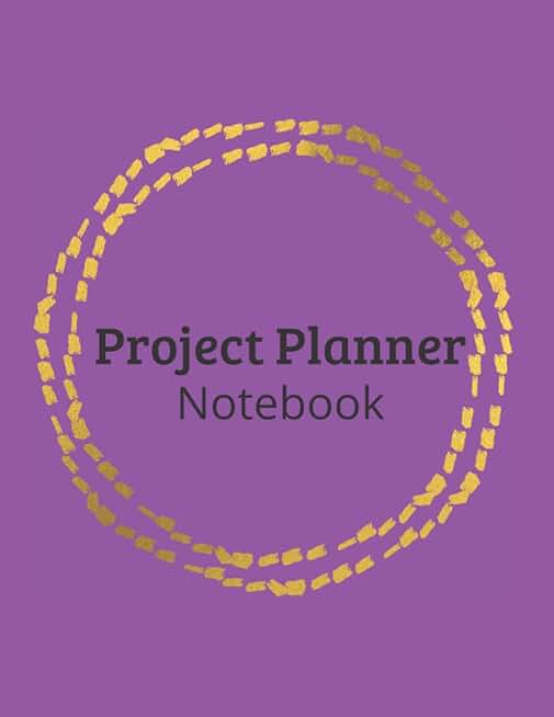 Project Planner Notebook for Tasks and Organization