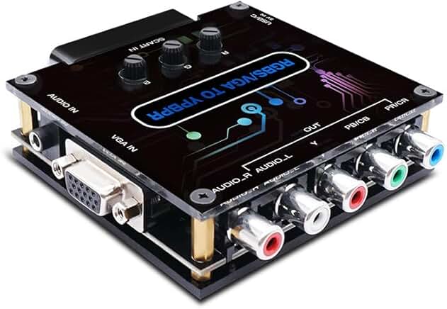 RGBS VGA SCART to YPBPR Video Converter