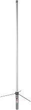 Pre-Tuned Dual-Band VHF/UHF Base Antenna with White Fiberglass