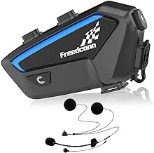 Motorcycle Bluetooth Headset with Music Sharing and Intercom