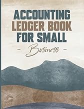 Daily Accounting Ledger Book for Small Business