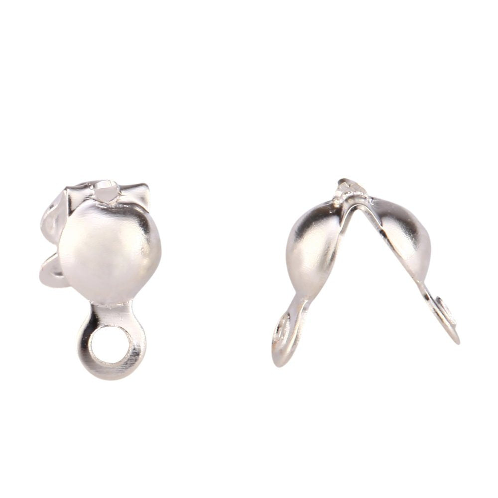 Sterling Silver Bead Caps and End Caps for Jewelry Making