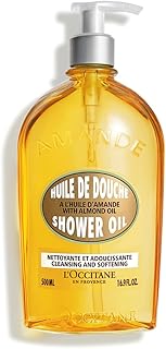 Almond Shower Oil and Body Wash for Soft, Smooth Skin