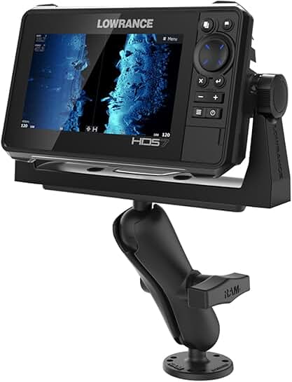Marine Electronic Mount with Medium Arm