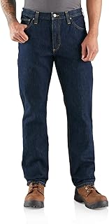 Men's Relaxed Straight Rugged Flex Utility Jeans