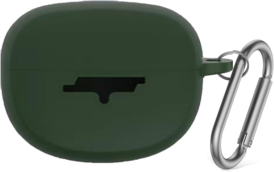 Green Shockproof Silicone Cover for Bose Ultra Earbuds