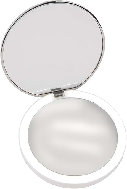 Portable 2-in-1 Power Bank and Mirror