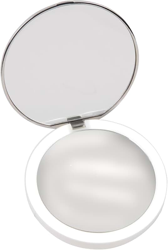 Portable 2-in-1 Power Bank and Mirror