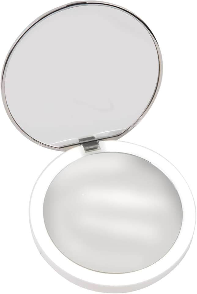 Portable 2-in-1 Power Bank and Mirror