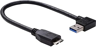 1 ft USB 3.0 Micro-B Cable for External Devices