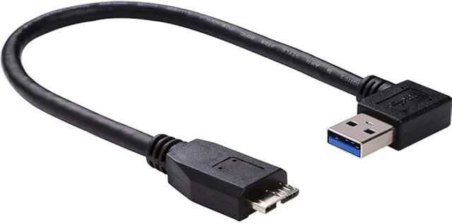 1 ft USB 3.0 Micro-B Cable for External Devices