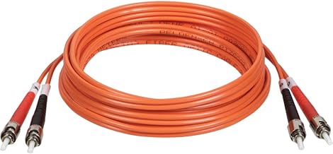 Orange 30M Duplex Multimode Fiber Patch Cable