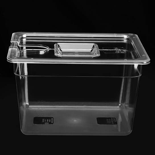 11L Hinged Fast Heating Kitchen Container
