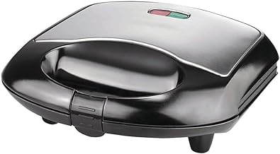 Dual Sandwich Maker with Non-Stick Plates and Cool Touch Handles