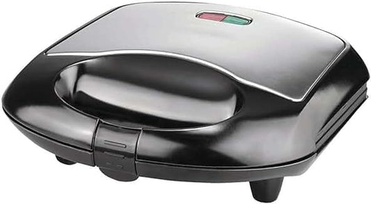 Dual Sandwich Maker with Non-Stick Plates and Cool Touch Handles