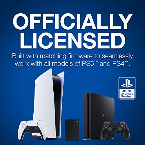 (STGD2000100) Game Drive for PS4 Systems 2TB External Hard Drive Portable HDD - USB 3.0, Officially Licensed Product